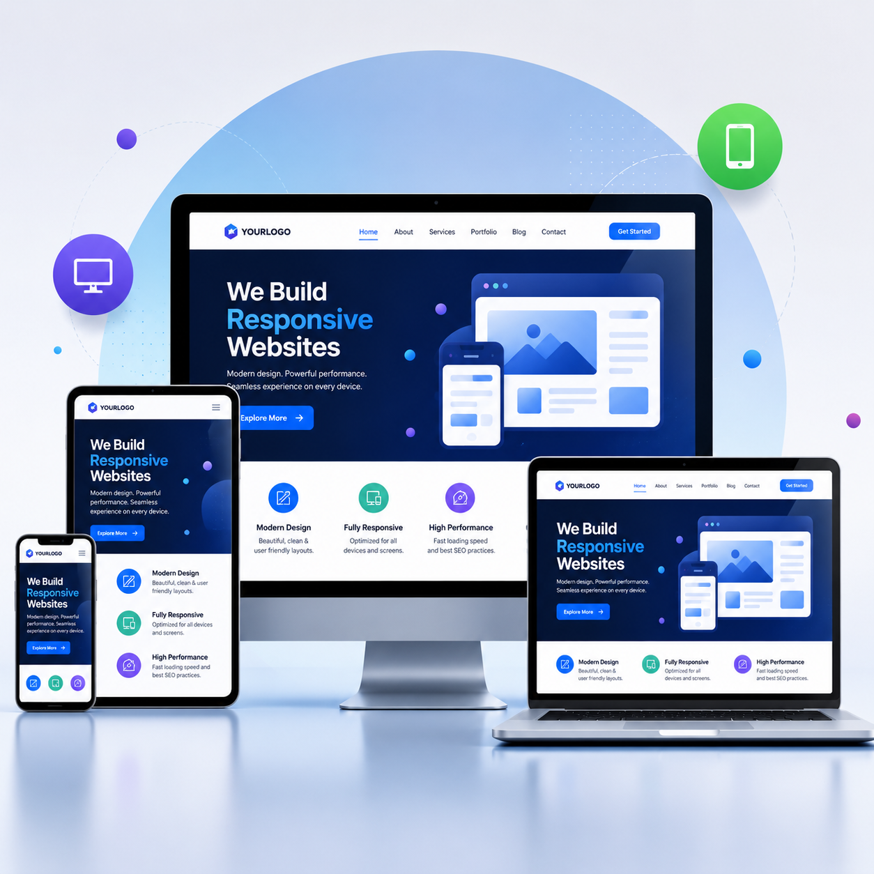 Make Eye Catching Site